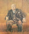 Winston Churchill 80th birthday portrait | Churchill paintings, Famous ...
