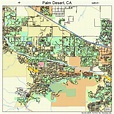 Palm Desert California Street Map 0655184