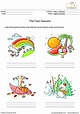 Science: Writing the Four Seasons | Worksheet | PrimaryLeap.co.uk