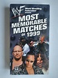 Wwf Vhs Most Memorable Matches 1999 The Rock Stone Cold Mick | Cuotas ...