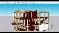 grillas y planos verticales (SketchUp Pro 2021) - YouTube