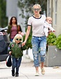 Teresa Palmer steps out in Malibu with two sons | Daily Mail Online