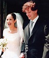 Colin Firth and Livia Giuggioli. 1997 | Hollywood wedding, Iconic ...