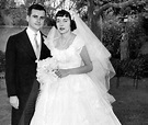 Dominick Dunne and Ellen Griffin 1954 | Wedding gowns vintage, Wedding ...