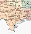 Map Of Texas Border towns | secretmuseum
