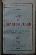 Vie de Henri Brulard (Deux tomes, complet) de Stendhal: Bon Couverture ...