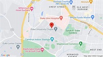 27 Map Of Duke University - Maps Database Source