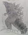 Godzilla sketch drawing | Godzilla wallpaper, Godzilla, Godzilla tattoo