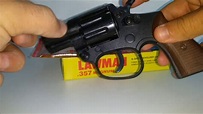 Brinquedo de Espoletas LAWMAN .357 Magnum do Rambo de 1980 - YouTube