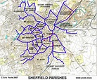 The Sheffield Indexers - Sheffield Genealogy Links - Map of Sheffield ...