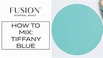 How to Create a Tiffany Blue Inspired Paint Color with • Fusion ...