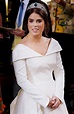 Princess Eugenie wedding in pictures: Splendid hats and gusts of wind ...
