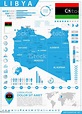 Karte Von Libyen Infografik Vektor Stock Vektor Art und mehr Bilder von ...
