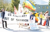 Shannon Peace Vigil among the warplanes - Indymedia Ireland
