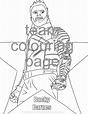 Bucky Barnes Coloring Pages Coloring Coloring Pages