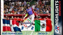 Resumen República Dominicana vs México | 28 ENE 2022 | Serie del Caribe ...