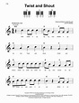 Twist And Shout Sheet Music | The Beatles | Super Easy Piano