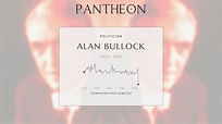 Alan Bullock Biography - British historian | Pantheon