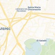 Mapa De Tultepec Estado De Mexico