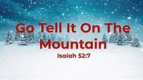 Go Tell It On the Mountain | Part 1 - YouTube