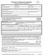 Free Printable Application For Employment Template - Printable Templates