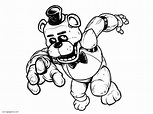 Five Nights At Freddy's Coloring Pages - Free Printable Coloring Pages