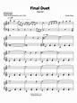 PHianonize "Final Duet [beginner]" Sheet Music (Piano Solo) in C Major ...