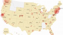 Coronavirus Cases Map Of The United States By County - Bank2home.com