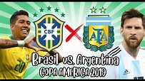 Brasil x Argentina JOGO AO VIVO COM IMAGEM - COPA AMERICA 2019 - YouTube
