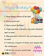 Cool Ways To Wish Happy Birthday - unique motivational