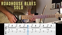 The Doors - Roadhouse Blues Solo - Guitar Lesson with Tab - YouTube