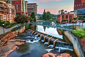 Downtown Greenville on the River Photograph by Carol Montoya - Fine Art ...