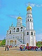 Ivan the Great Bell Tower inside Kremlin, Moscow, Russia Photograph by ...