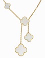 VAN CLEEF & ARPELS 'MAGIC ALHAMBRA' MOTHER-OF-PEARL NECKLACE, | Christie’s