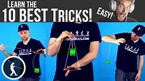 Learn 10 AWESOME Easy Beginner Yoyo Tricks by PewDiePie - YouTube