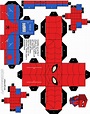 Spider-Man Paper Model - Free printable paper template