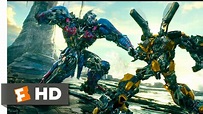 Transformers: The Last Knight (2017) - Bumblebee vs Nemesis Prime Scene ...