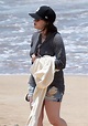 KAT DENNINGS in Shorts on the Beach in Maui – HawtCelebs
