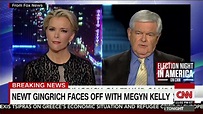 Megyn Kelly's epic clash with Newt Gingrich