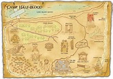 A Map of Camp Half Blood – Rick Riordan Percy Jackson Annabeth Chase ...
