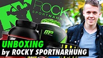 Supplement-Paket Unboxing by Greg - rocky-sportnahrung.de - YouTube