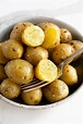 Garlic Butter Boiled Potatoes (How to Boil Potatoes) - The Forked Spoon