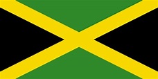 Escudos y banderas de Jamaica.