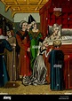 La morte di Anna di Boemia, regina di Richard II Foto stock - Alamy
