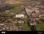 Vista aérea de la histórica de ICI Billingham en sus días idílicos en ...