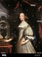 Portrait of Queen Marie Louise Gonzaga de Nevers.. 1668. Beaubrun Marie ...