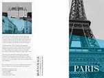 Paris Travel Brochure on Behance