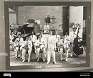 Cab Calloway and his big band in a scene from THE BIG BROADCAST, 1932 ...
