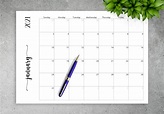 blank monthly calendars to print - fre printable blank calander monthly ...