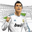 Arriba 102+ Imagen Fotos De Cristiano Ronaldo Para Dibujar Mirada Tensa